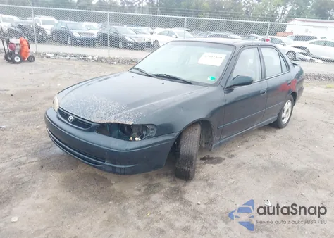 1999 Toyota Corolla Le из США, поврежденный, VIN 2T1BR12E4XC124432
